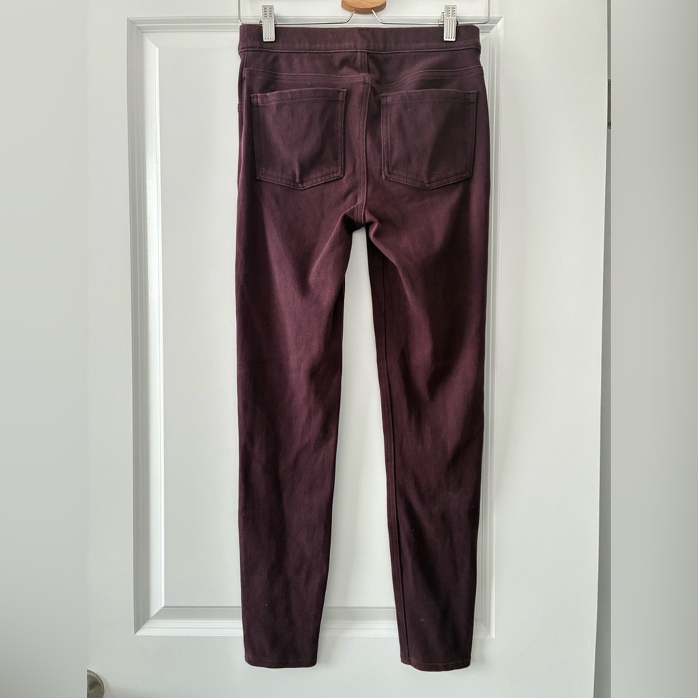 Spanx Size S Jean-Ish Leggings in Plum - Picture 3 of 6